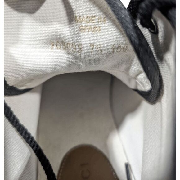 GUCCI Interlocking G High 'Black' Sneaker Size M7.5/W9.5 - Picture 11 of 11